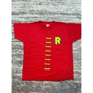 Underoos Robin T-Shirt Kids L 10-12 Red Vintage 1978 DC Comics Superhero Costume